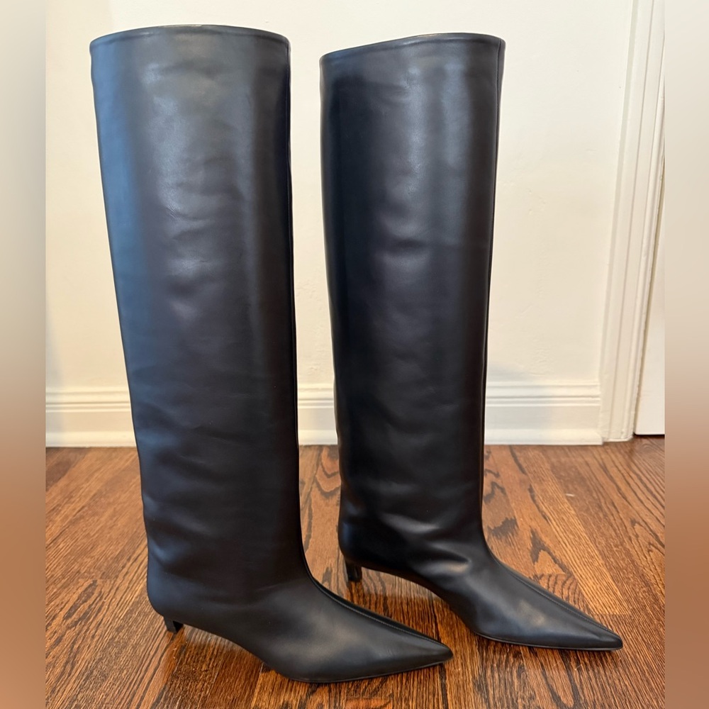 BRAND NEW NEVER WORN JIL SANDER KNEE HIGH BOOTS